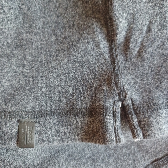 Roots Men's XL Killarney Henley Pepper Gray Black Shirt Cotton Sweater - Picture 9 of 11